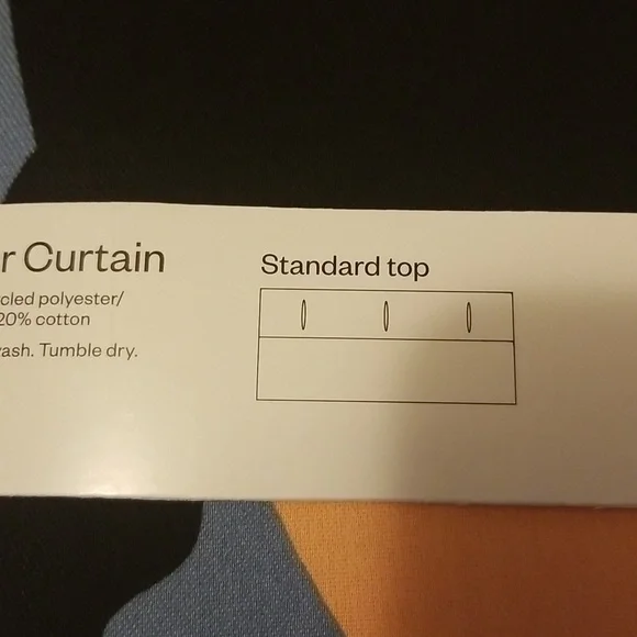 Room Essentials Shower Curtain - Picture 4 of 4